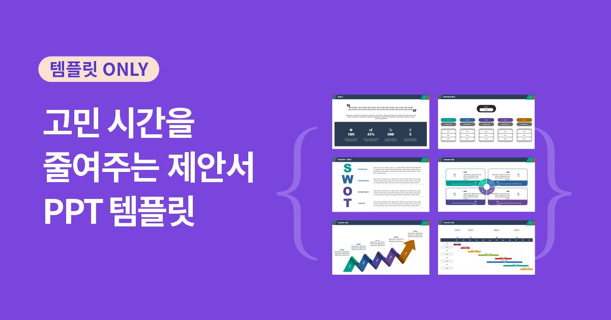 서비스 기획/데이터/UX , 인사이트, 제안서 PPT 템플릿, 제안서 템플릿, 제안서 활용법, 고민 시간을 반으로 줄여주는 제안서 PPT 템플릿(feat. 디자인 소스),  퍼블리