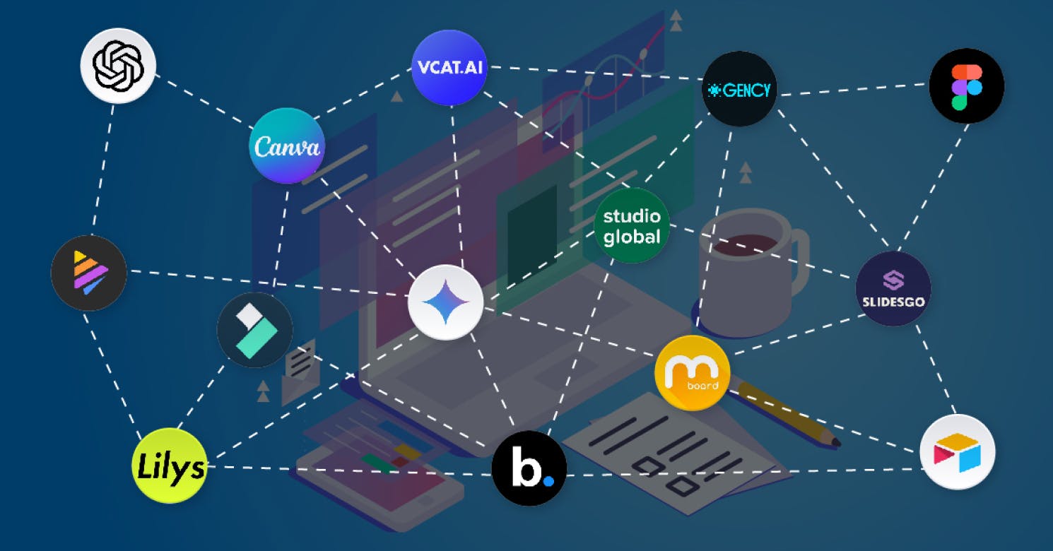 챗GPT, 클로드, 퍼플렉시티, 냅킨, 릴리스, 가제트, 판다랭크, 미리캔버스, 칸바, 망고보드, 파이어플라이, 네로, 드랩아트, 브루, AI도구 모음, 생성형AI